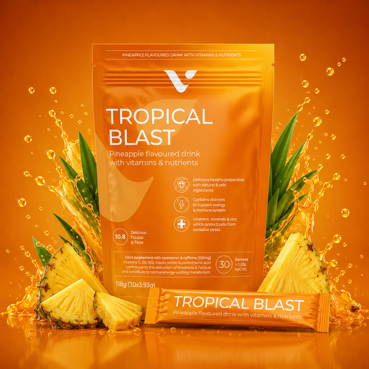 tropical blast